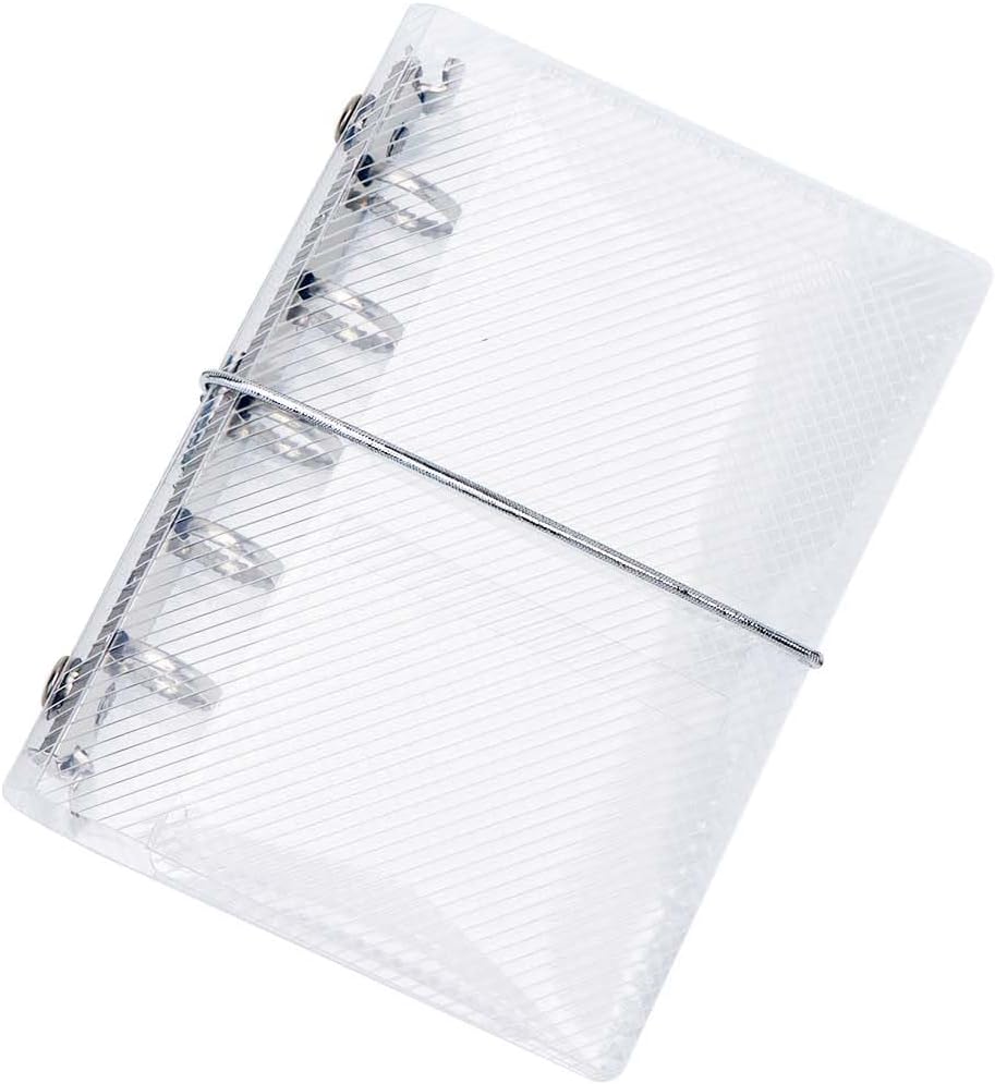 Amazon.com : AxeWoodz Clear A8 Binder PP Trifold Binder with Bandage ...