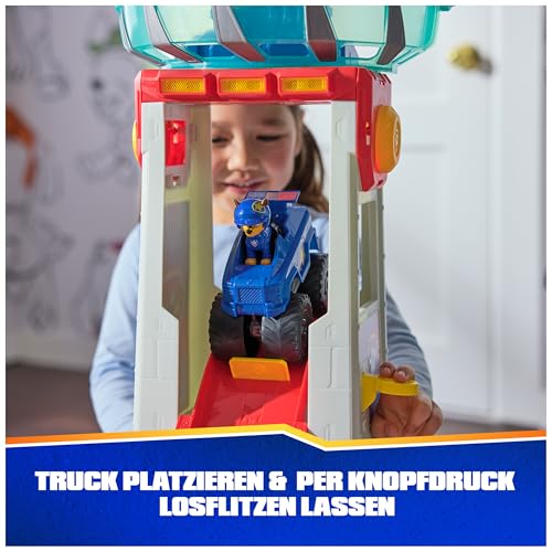 PAW Patrol: Rescue Wheels Super Loop Tower HQ, with Light, Sound, Vehicle Launcher, Chase Action Figure & Toy Truck, Kids Toys for Boys & Girls Age 3+ by Paw Patrol - Image 6