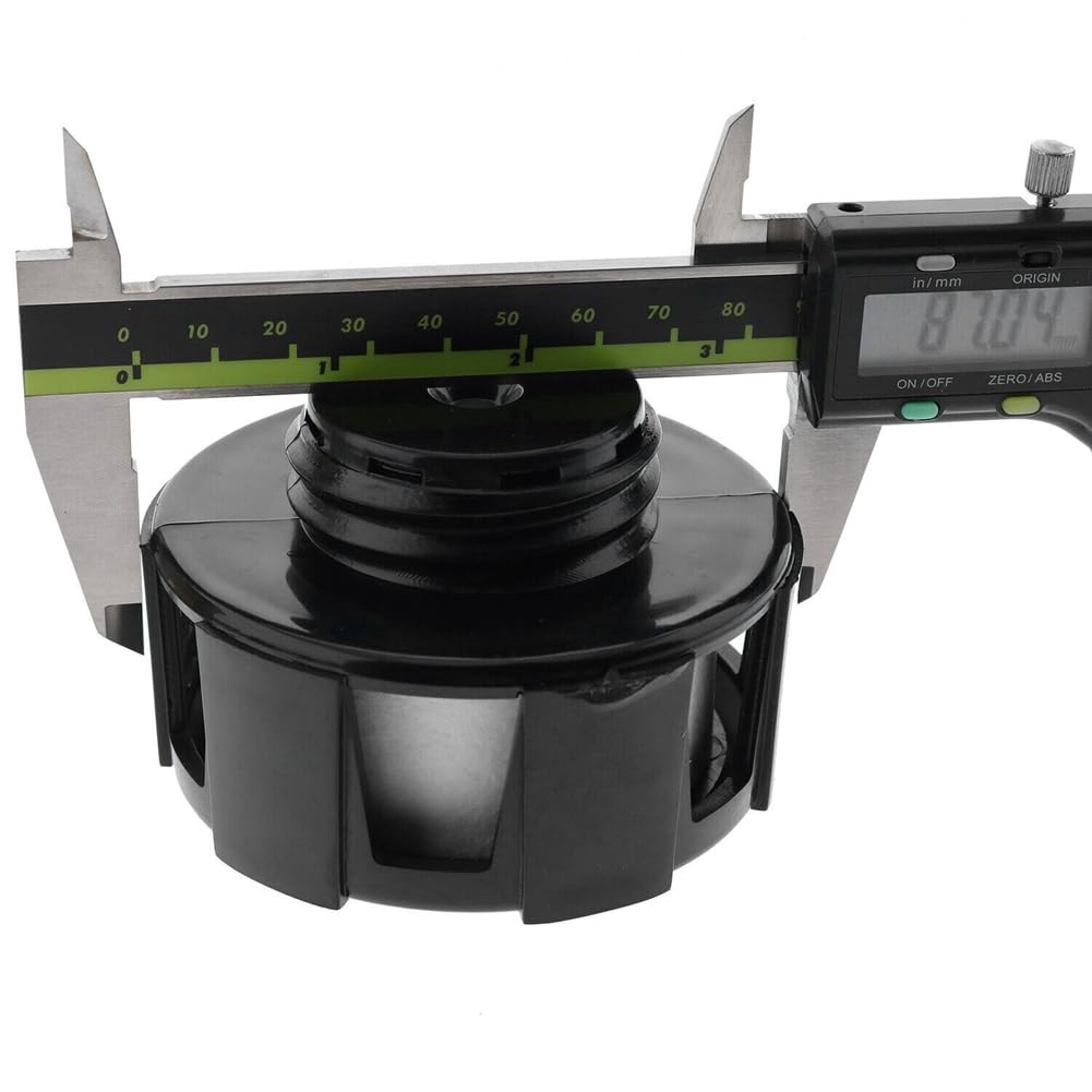 Vereen 1 Stück Hydraulikölkappe 6577785 6727475 Schwarz ABS für 