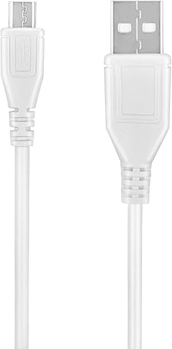 Cable de sincronización de datos micro USB blanco de 5 pies para CHUWI V88 V19 Android Dual Cámara WiFi Tablet PC