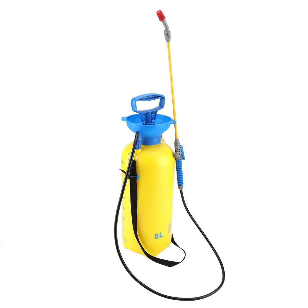 Zerodis 8L Portatile Pressione Flacone Spray Annaffiatoio Sprinkler per Fiori Piante Annaffiatoio Strumento Irrigazione per Giardinaggio Fertilizzante Pulizia degli Uffici Domestici Disinfezione