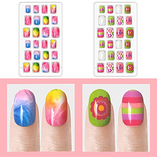 Laza - Kit per unghie premute per bambini, 120