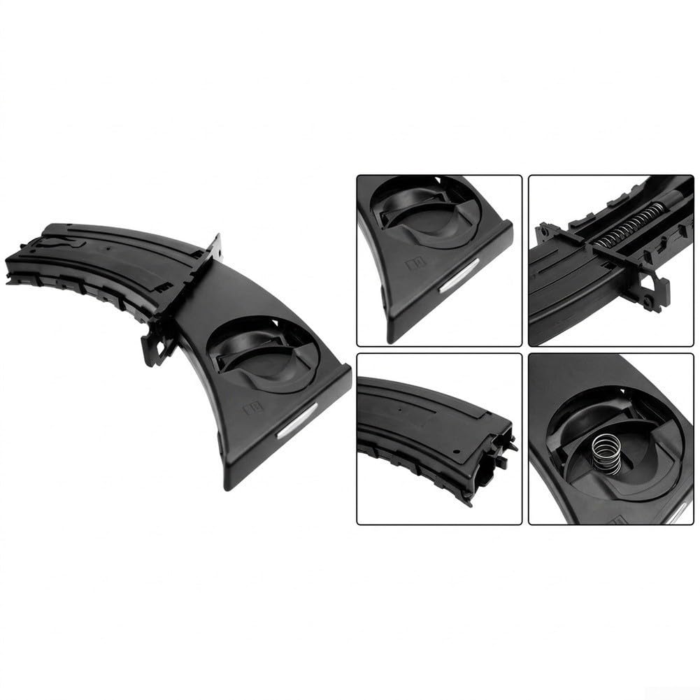 Portavasos Plástico Negro para bmw para Serie 3 LHD 230mm Portavasos