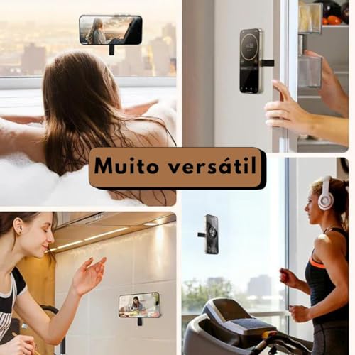 Suporte Ventosa Magnético Mag-Safe Para iPhone E Outros Modelos