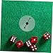 VICASKY Educational Game Board Creative Spinning Wheel Plastic Erasable for School Office Home