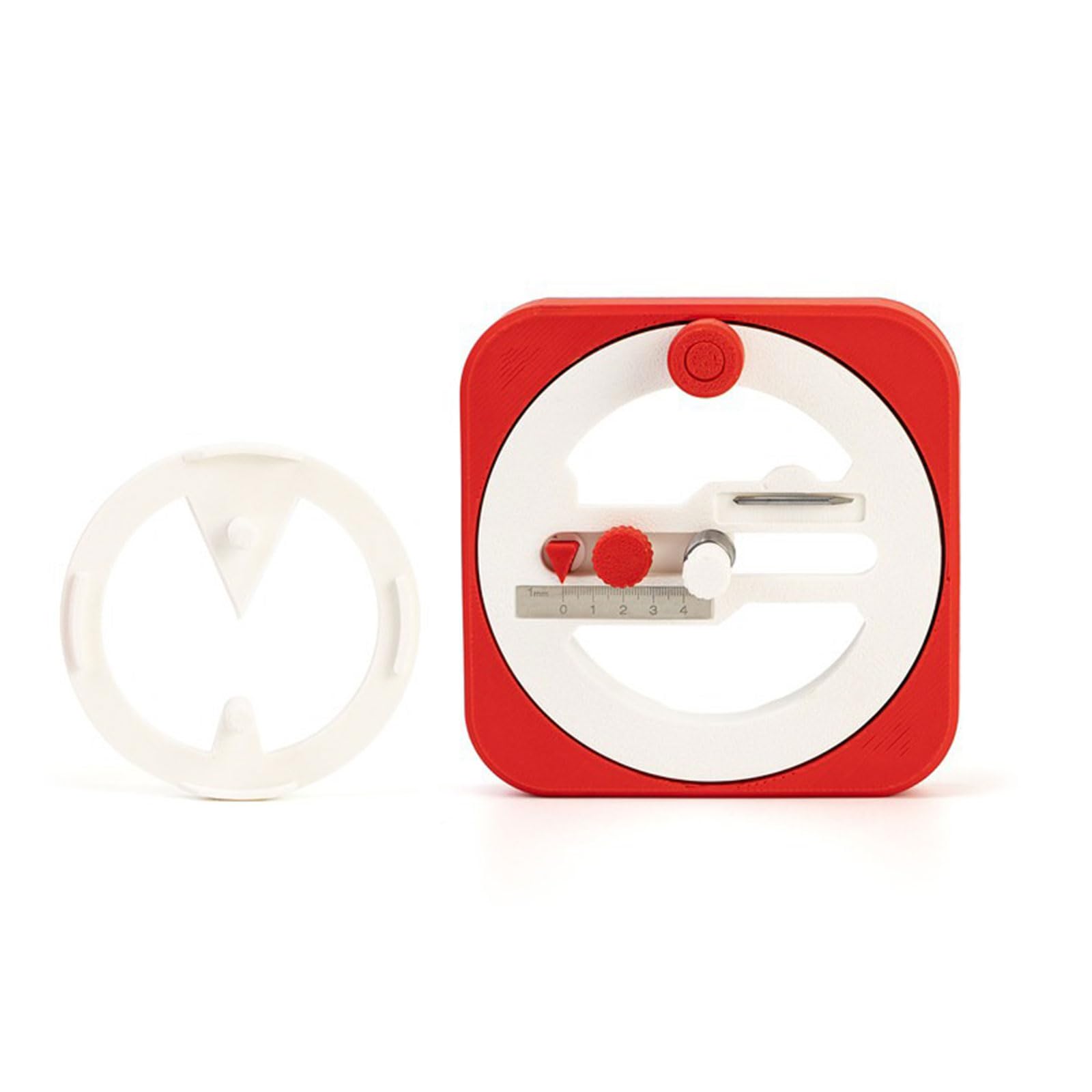 Alloneslife Professional Circular Rotations Cutter With Diameter Ruler And Positioning Device For Accurate Circles Cutting Circular Rotations Cutter