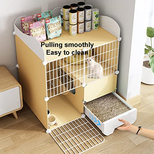 Cage pour cochon d'inde avec dessus métallique protégeant vos petits rongeurs des chats - 5