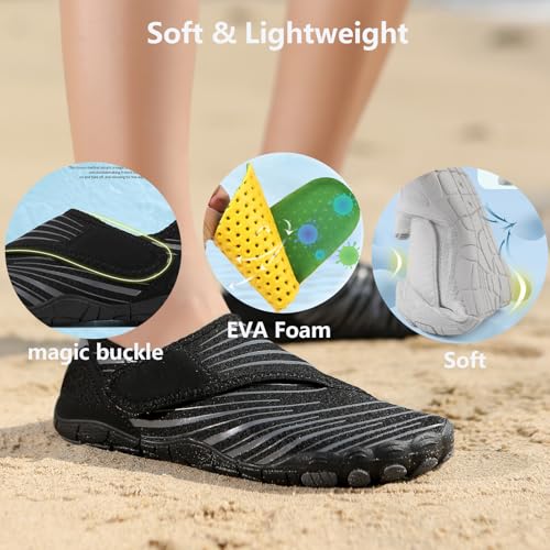 Image of Hike Barefoot Shoes Women Men Pro Water Footwear Wide Toe Box Non-Slip Unisex Athletic Outdoor Running Shoes
