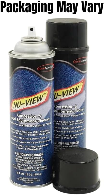 Discovery Nu-View Concession & Food Equipment Cleaner (1) - Packaging May Vary (Pack of 2)