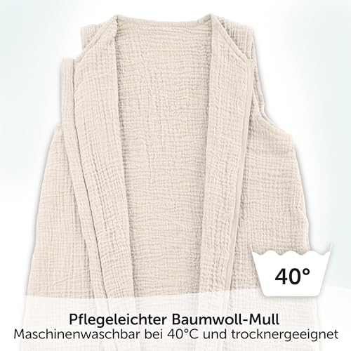 LaLoona Sommerschlafsack Mull, ärmellos - 110 cm – Ansicht 6