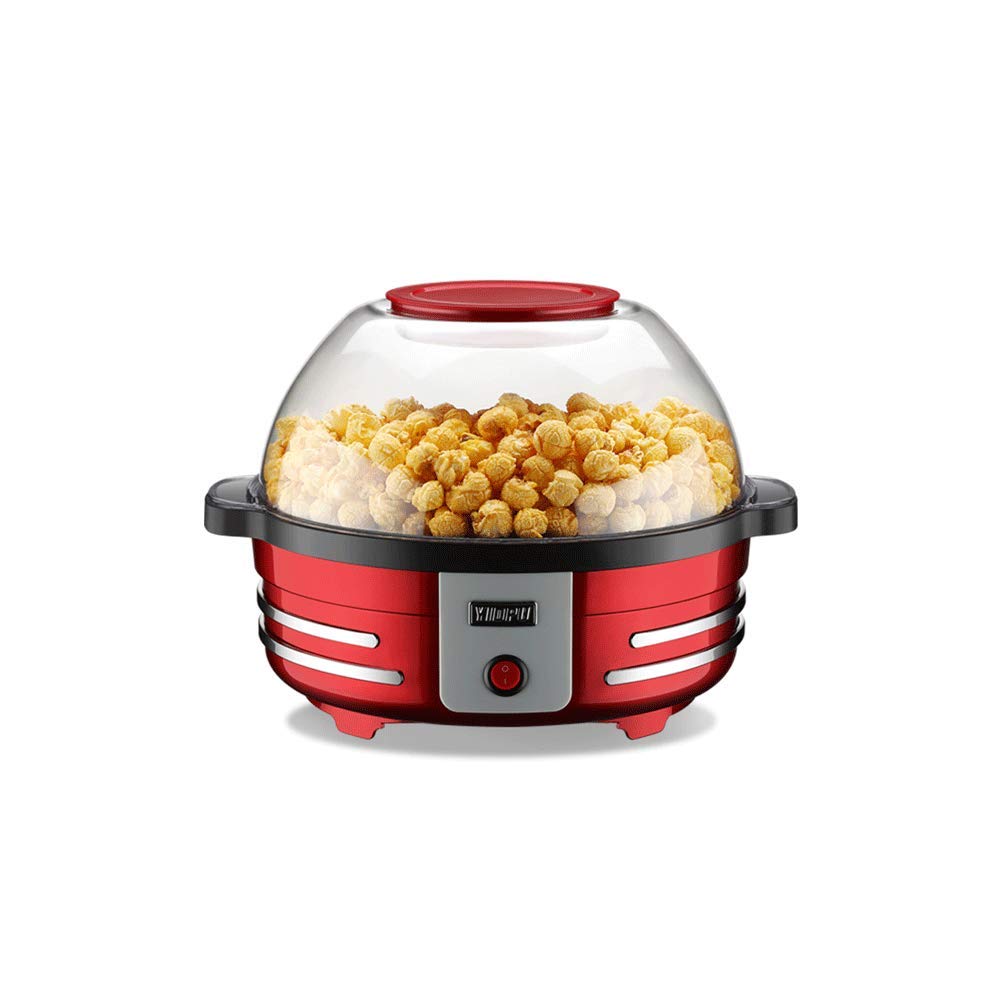 Electric popcorn machine, 5L, 850W, hot, fresh, multi-function barbecue machine, gourmet popcorn machine at any time