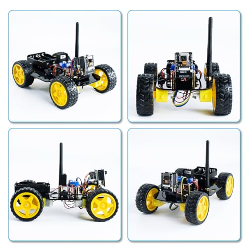 LAFVIN Robot Starter Kit Project with ESP32 Module and Code Learning Develop Skill Full Version Smart Car Kit Compatible with Arduino IDE - Image 5
