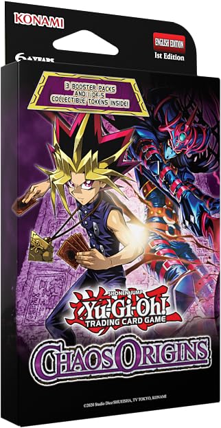 Yu-Gi-Oh! Chaos Origins 3-Pack Booster (versione inglese)