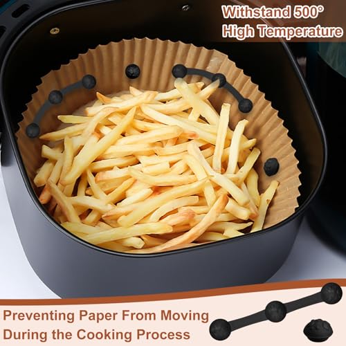 4 Set Magnetische Silikonschnallen für Heißluftfritteusen, Magnetische Backpapier Befestigungsschnalle, Hochwertige Silikon Magnete für Airfryer zum Fixieren, Air Fryer Magnet Silikon Schnalle Set