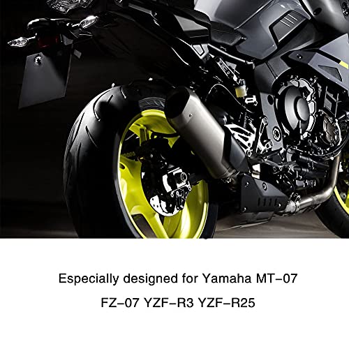 Luz traseira de LED de seta de seta, substituição de luz traseira de LED para motocicleta MT-07 FZ-0