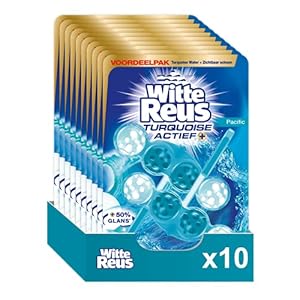 Witte Reus Turquoise Actief – WC blokjes – Voordeelverpakking – 10 x 2 Stuks