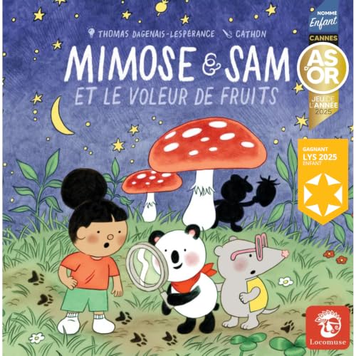 Mimose & Sam et le voleur de Fruits - Jeu de plateau y deducción miniatura 2