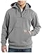 Carhartt Men's Paxton 1/4-Zip Sweatshirt, Heather Gray, Large