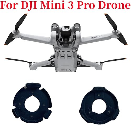 Miniatura 6 de TECKEEN Gimbal - Accesorios de asiento amortiguadores de goma para DJI Mini 3 Pro Drone