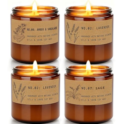Scented Candles for Women – Large 36 oz Scented Candle Gift Set for Birthday Valentine's Day,...