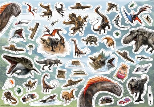 ジュラシック･ワールド／復活の大地 シールあそび IS1169のサムネイル