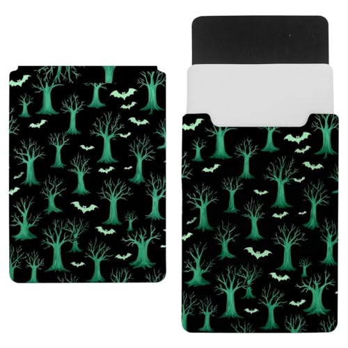 Protégez votre ordinateur 13,8" avec cette housse chauve-souris verte