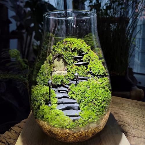 Image of Natural Rocks Slate Stone 1-2.5 Inches Decorative Rocks for Miniature Landscaping,Fairy Gardens,Bonsai,DIY Crafts, Aquariums & Reptile Terrariums-2lb