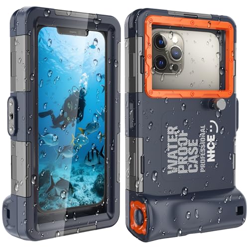 Underwater Snorkeling Diving Phone Case for iPhone 16/15/14/13/12/11 Pro Max/XS/X