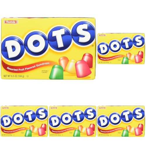 Dots caramelos gomosos surtidos 6.5 oz pack de 5 miniatura 1