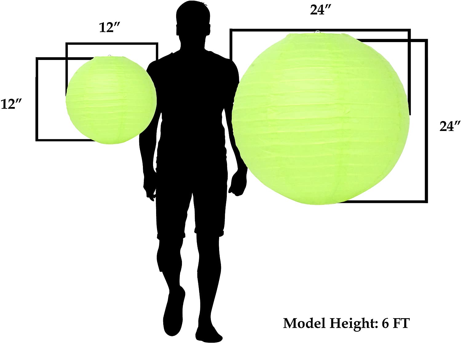 Créatif Lanternes En Papier Avec Lumières Incluses Pour Des