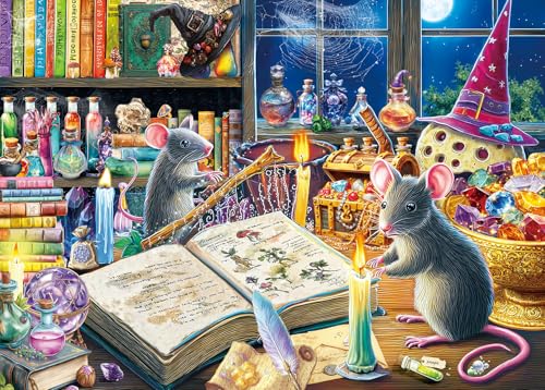 Puzzles 500 Pieces for Adults jigsaw puzzles for adults 500 Piece Puzzle Classic Educational Games Beautiful Decoration Puzzle for Women Gifts for Men-Magic Laboratory