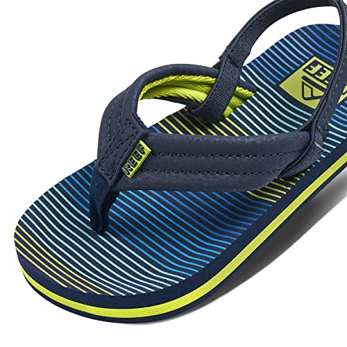 Image of REEF Boys Toddler /Little Kid Ahi Beach Flip Flop, Soft Cushion Footbed, Water Friendly