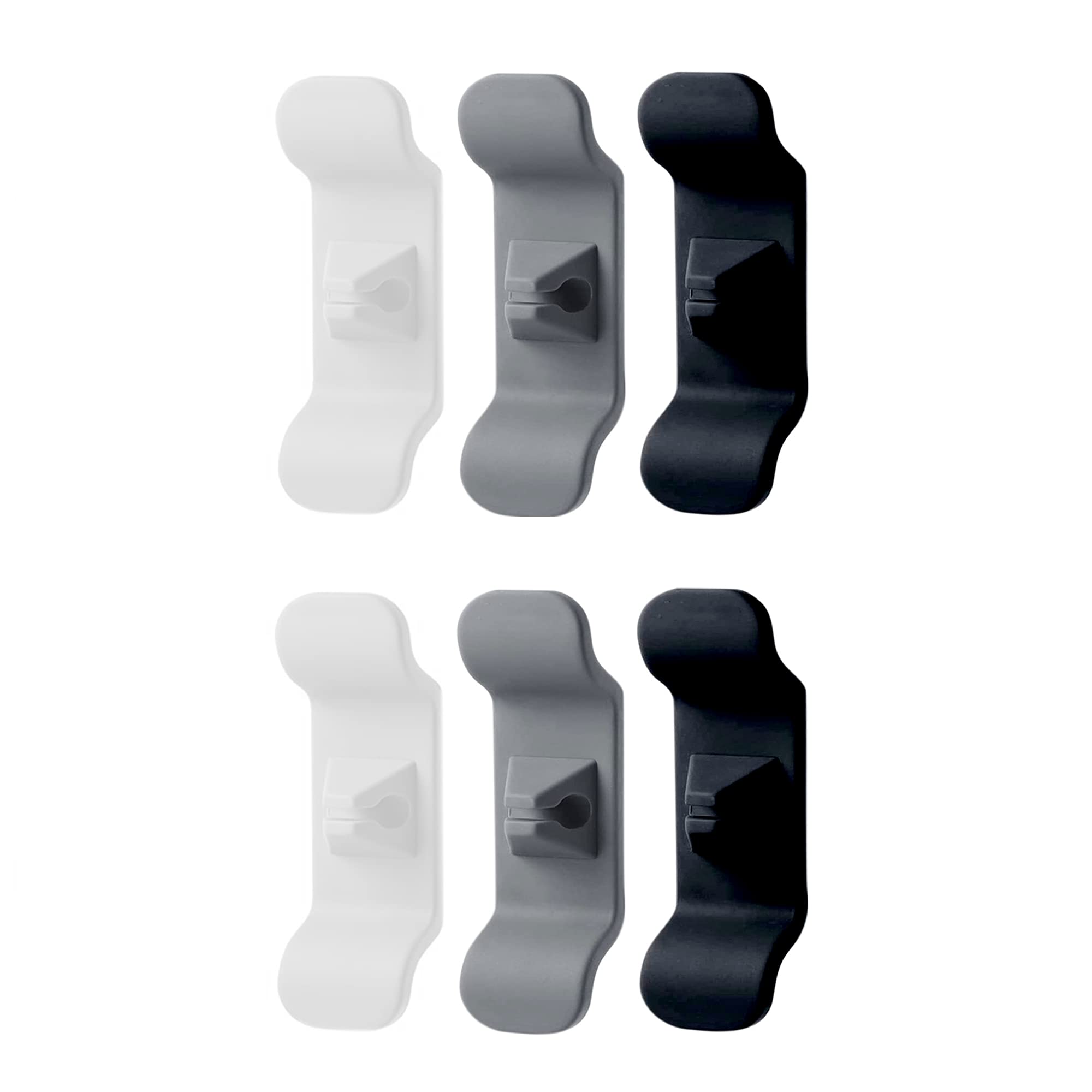 LIJIUSM (Glue Upgraded) 6/9/12/15/30 Pack Cord Organizer for Appliances, Cord Holder, Cord Hider for Storage Small Home Appliances for Mixer, Blender, Coffee Maker, Pressure Cooker and Air Fryer