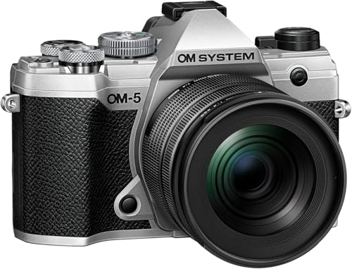 OM SYSTEM OM-5 Micro Four Thirds System Camera incl. lens M.Zuiko Digital ED 12-45mm PRO, 20 MP Live...