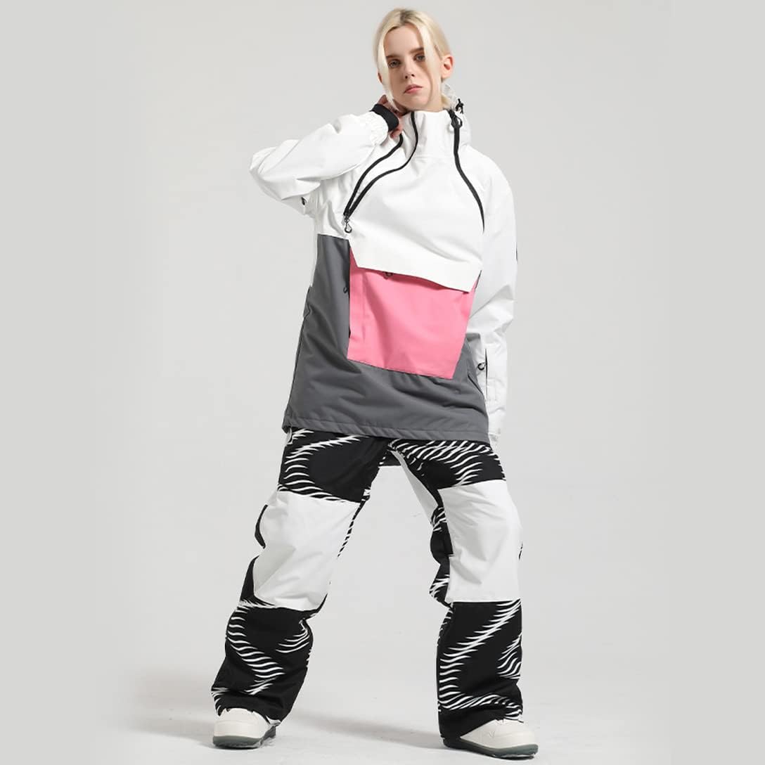 SIGNORMOTO] スキーウェア メンズ 上下セット スノーボードウェア