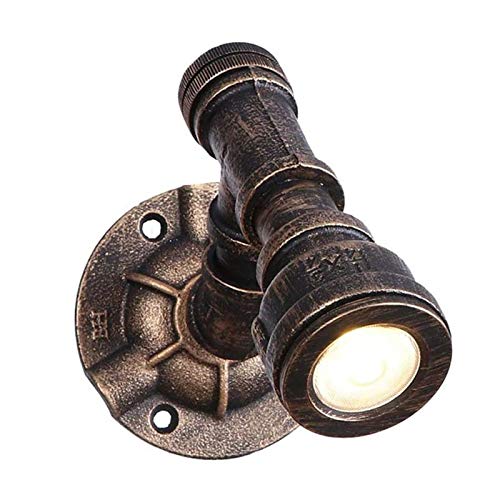 Applique murale extérieure industrielle télescope en fer étanche noire - 5
