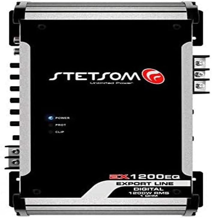 StetsomEX 1200 EQ 1 Ohm Class D Full Range Mono Amplifier