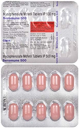 Seromune 500 - Strip of 10 Tablets