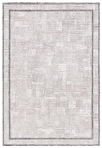 Tapete SAFAVIEH Jade Collection 160x114 cm Beige y Negro miniatura 3