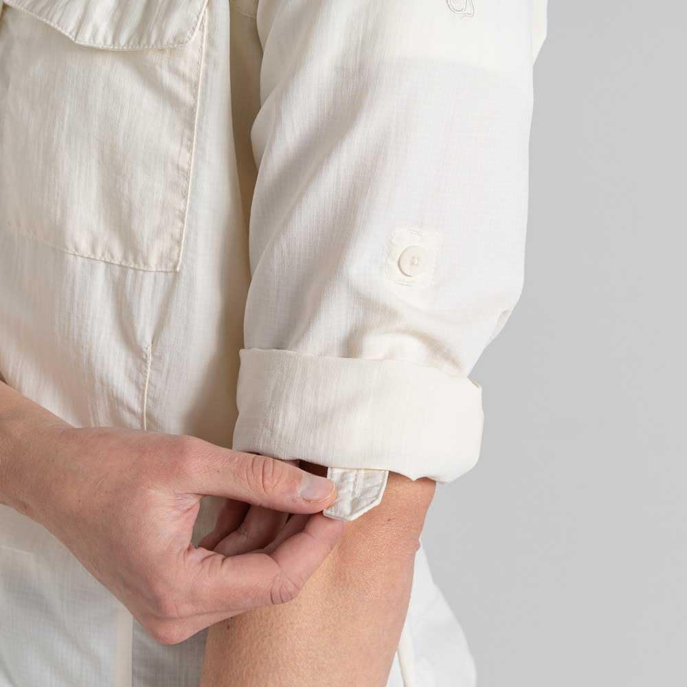 Craghoppers NosiLife Adventure Camicia da donna a maniche lunghe, resistente agli insetti