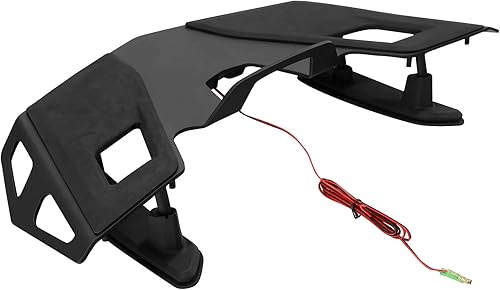 Miniatura 8 de TCT-MOTORPARTS Portaequipajes para maletero, luz de freno LED, lente roja para Honda Goldwing 1800 2021-2023