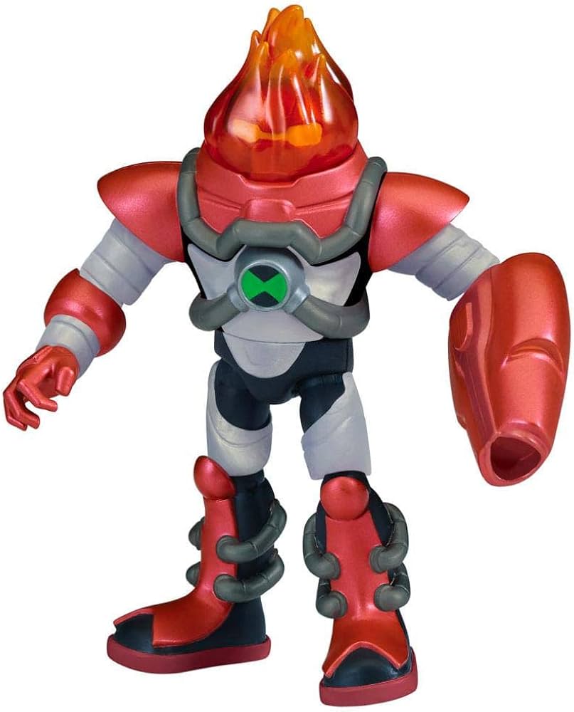 Figura de Ação Ben10 Armadura Omni-kix Chama - Sunny | Amazon.com.br