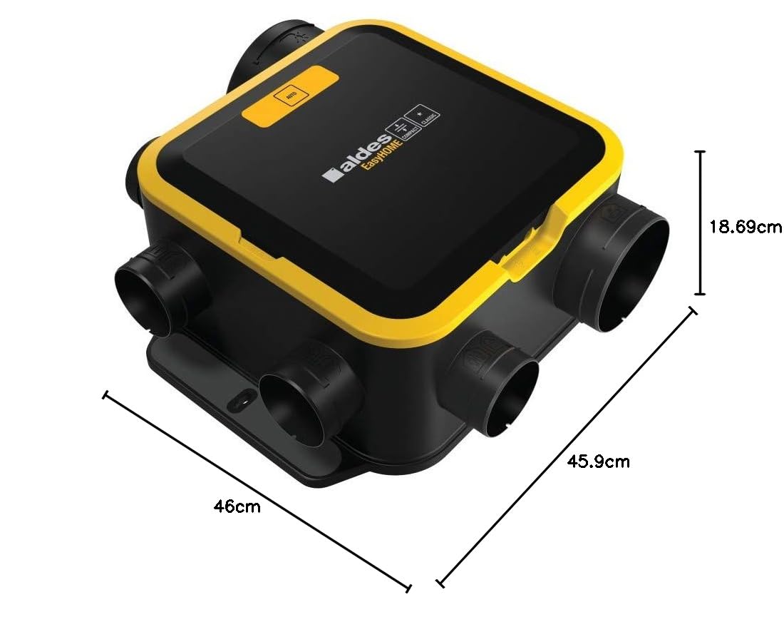 Groupe vmc simple flux easyhome auto compact