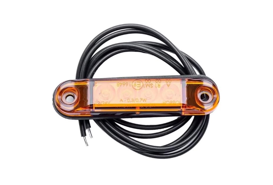 2x LED Side Marker Lights – 12V/24V ECE Approved For Trucks & Trailers – MAN, Scania, And More