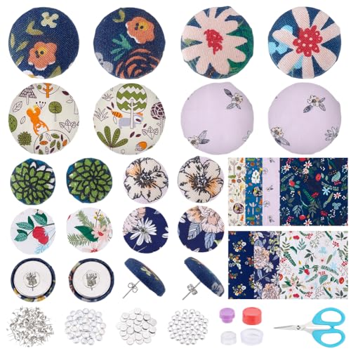 Kits fabrication boucles d'oreilles broderie fleur WEBEEDY pour créer sans rater