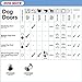Dog Mate Large Lockable Dog Doors with Weather Proof Seals and Durable, Rigid, Locking Flaps