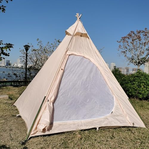 Carpa de Camping Piramidal Oxford 300D para 3-4 Personas miniatura 2