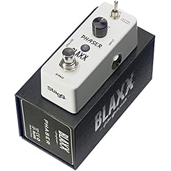 Blaxx Phaser Pédale d’effet pour guitare électrique - Les Beatles, Paul McCartney, John Lennon, RIngo Starr, George Harrison