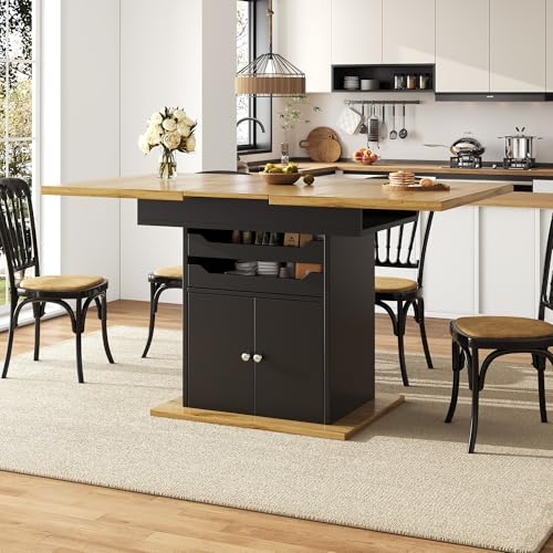 Table à manger extensible 110-140 x 80 cm meuble gain de place - 4