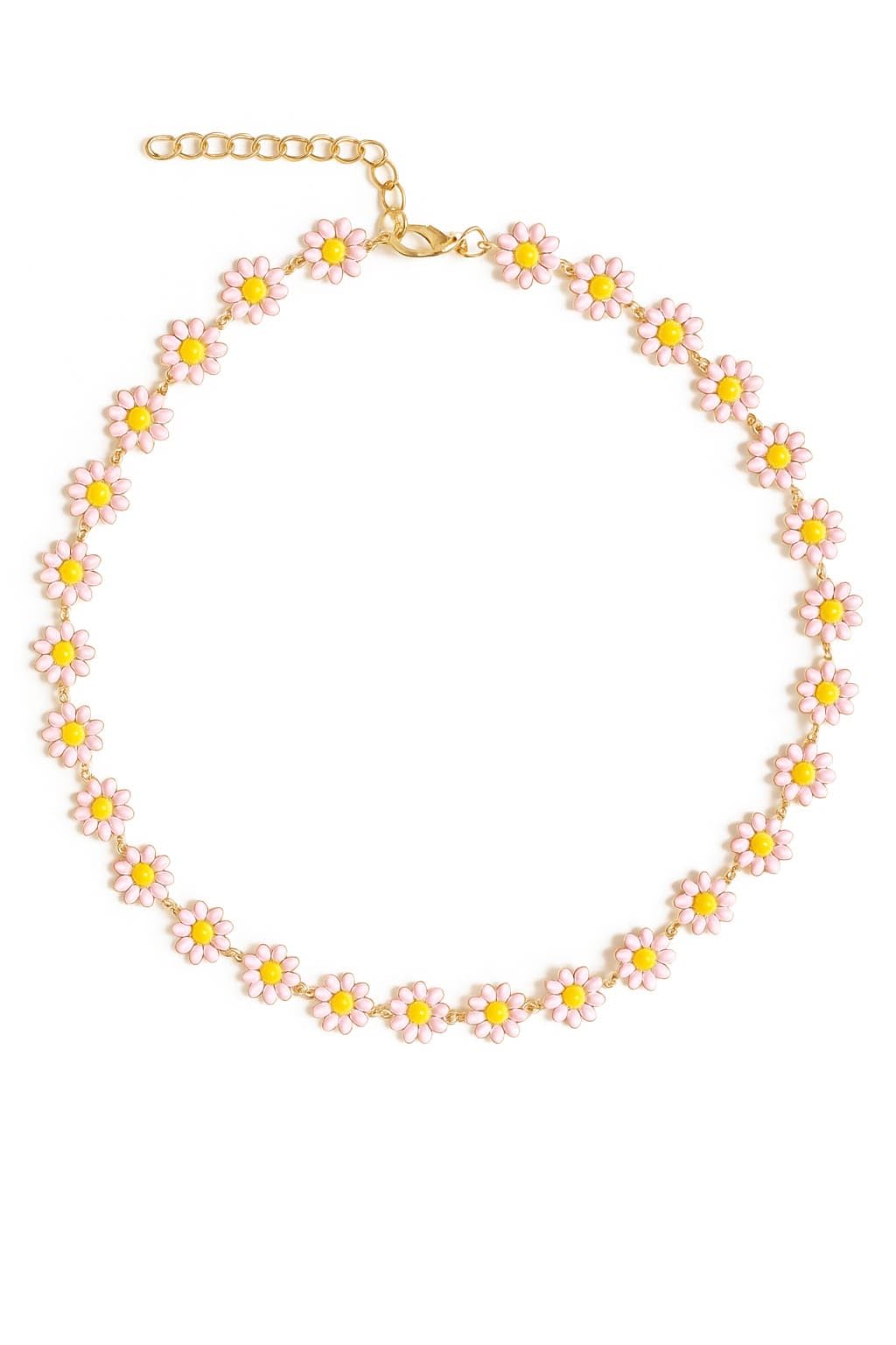 Daisy Floral Necklace for Women Girls | Gold Plated Chain Necklace Jewellery Valentine Birthday Gifts for Women, Girls, Sister, Girlfriend-image-20
